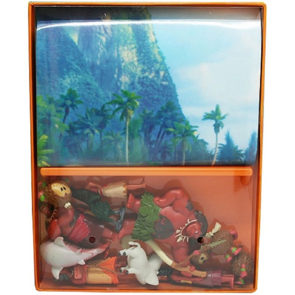Disney Moana My Busy Board Book with Figurines - Picture 6 of 6